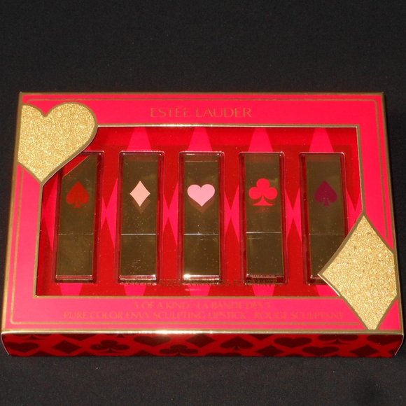 Estee Lauder 5 full sizes lipstcks set.